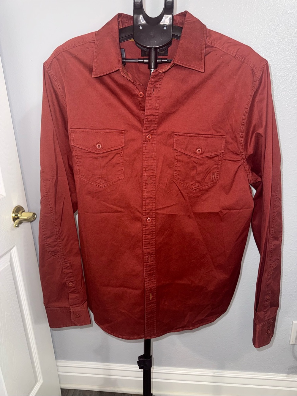 NWT Brothers/Sons Men’s L Rust Western Utility Button Down Shirt